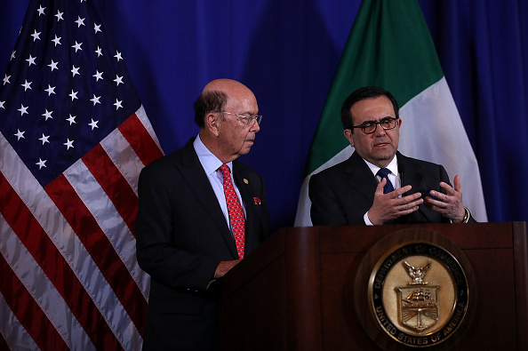 Commerce Secretary Ross Holds Press Conf. With Mexico's Minister Of Economy