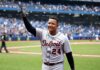 El polémico festejo de Miguel Cabrera tras vencer a Japón