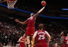 Noche de leyenda en la NBA: Bam Adebayo deja atrás la marca de Kobe Bryant al encestar 83 puntos