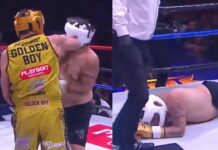 ¡No le duró ni 3 minutos! Así fue el nocaut de Alfredo Adame a Carlos Trejo