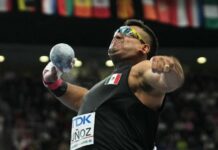 Uziel Muñoz logra top 10 en el Mundial de Atletismo Indoor en Polonia