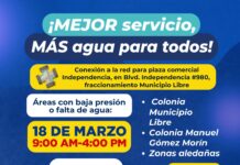 CONECTARÁ LA JMAS UNA PLAZA COMERCIAL A LA RED GENERAL DE AGUA POTABLE