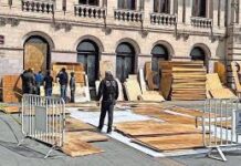 Se preparan para el 8M