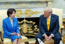 Trump bromea sobre Pearl Harbor en su reunión con la líder de Japón