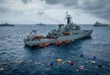 Submarino de Estados Unidos hundió buque de guerra iraní en océano Índico