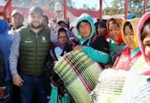 Entrega Arturo Medina apoyos alimentarios a más de 2 mil familias de la sierra