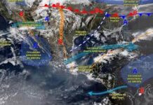 Provocará frente frío 41 vientos fuertes y descenso de temperatura