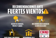 Llama Protección Civil a prevenir riesgos ante fuertes vientos en Delicias