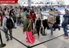 Acechan largas filas a aeropuertos de EU