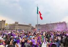 Suman 8 horas continuas movilizaciones por 8M