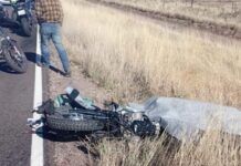 Mueren dos bikers tras encontronazo en carretera de Cuauhtémoc
