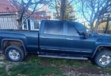 Aseguraron pick up GMC Sierra en Madera; la robaron en EU
