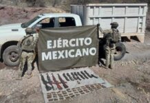 Aseguró Ejército armamento en Moris; hallaron hasta granada