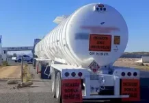 Aseguran pipa con 35 mil litros de combustible por no acreditar origen legal