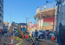 Se restablecen trabajos de introducción de agua potable en la Torre Centinela