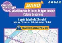 Continuará JMAS Chihuahua rehabilitación de línea de agua potable en la calle 28ª este fin de semana
