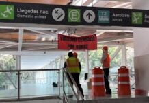 AICM: sin baños, aerotrén ni estacionamientos