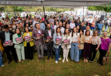 Alcalde Marco Bonilla se compromete con el medio ambiente: presenta Paleta Vegetal y entrega uniformes a Guardianes Ecológicos