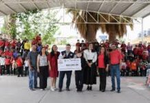 Convive Alfredo Chávez con niñas y niños en jornada de Diputado Infantil 2026