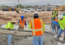 Avanza obra del colector Cuatro Siglos con reposición de concreto