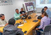 LA JMAS Y CONAGUA COORDINAN ACCIONES PARA LIMPIEZA DE ACEQUIA