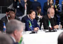 Llama Sheinbaum a frenar gasto militar en cumbre global
