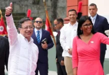 Se reúnen Petro y Delcy en Caracas para hablar de seguridad