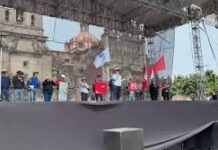 Anuncia la CNTE paro indefinido en junio durante el Mundial de Futbol