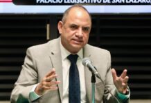 Noel Chávez respalda el trabajo en materia de seguridad de la gobernadora Maru Campos.