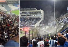 «Avalancha humana» en estadio en Perú; un muerto y 47 heridos