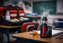 Hospitalizan a alumno intoxicado con vapeador