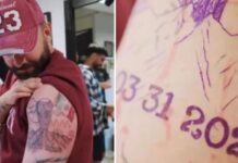 Aficionado de Irak se tatuó ¡bandera de México y Cerro de la Silla!