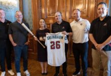 Recibió Sheinbaum a los Padres de San Diego y D’Backs de Arizona