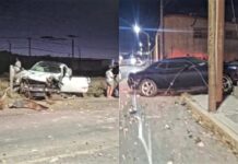 Chocan 2 Challengers y uno impacta vs barda por la Monte Albán