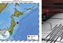 Fuerte terremoto 7,5 sacude las costas de Japón y se emite una alerta de tsunami