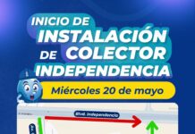 Instalará JMAS colector de 24 pulgadas sobre el bulevar Independencia