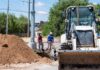 Repara JMAS hundimiento en el Fracc. Campos Elíseos