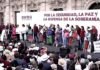 Arriba marcha morenista a Palacio de Gobierno