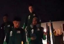 Llega Sudáfrica a México para el Mundial