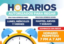 Exhorta JMAS a respetar horarios de riego en verano para evitar desperdicio de agua