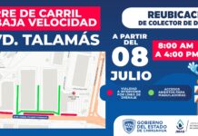 Iniciará JMAS trabajos sobre bulevar Talamás Camandari por construcción del Puente Paso Las Torres- Talamás Camandari