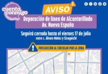 Trabajará JMAS Chihuahua en reparación de línea de drenaje en la avenida Nueva España