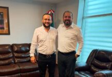 Se reúne Arturo Medina con secretario de Desarrollo Rural para fortalecer acciones contra el gusano barrenador