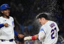 Dansby Swanson firma noche histórica y guía paliza de Cachorros sobre Padres en Grandes Ligas
