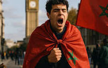 Enfurecen en Londres por derrota de Marruecos ante Francia