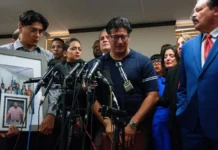 Exige investigación hijo de mexicano muerto por ICE