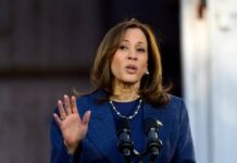 Arremete Harris contra Trump por su discurso nacional