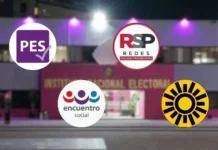 Continúa INE proceso de liquidación de cuatro partidos