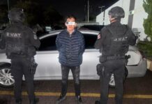 Detienen a joven con presunta cocaína tras persecución