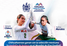 Chihuahuenses celebran bronce mundial de Flag Football y boleto a Juegos Olímpicos 2028